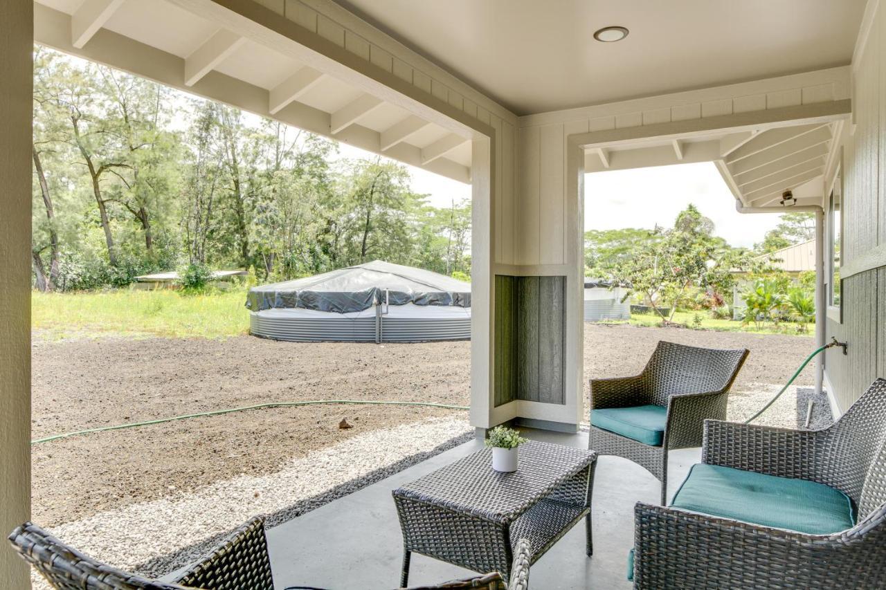 Keaau Getaway With Patio, 3 Mi To Shipman Beach! Eksteriør billede