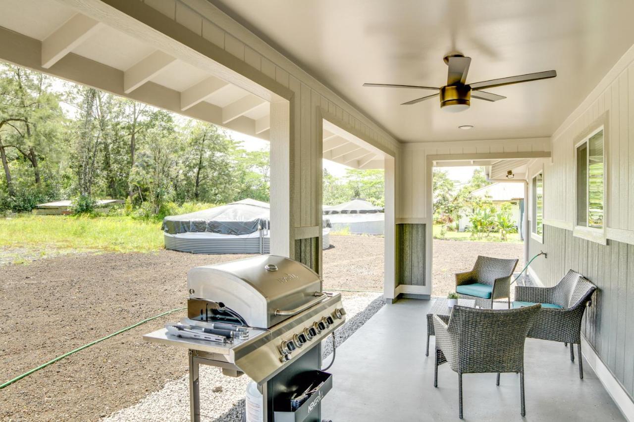 Keaau Getaway With Patio, 3 Mi To Shipman Beach! Eksteriør billede