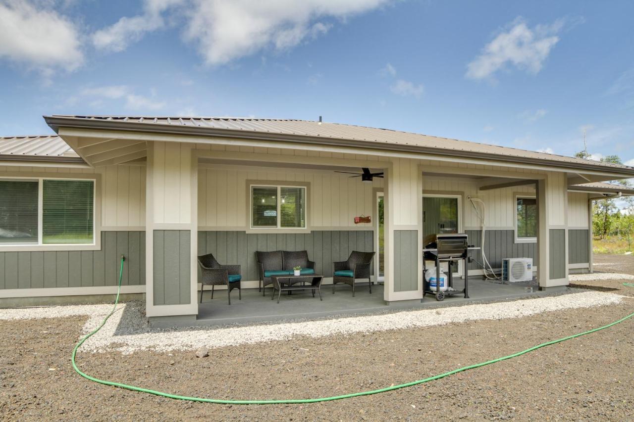 Keaau Getaway With Patio, 3 Mi To Shipman Beach! Eksteriør billede
